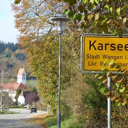 Erholungsraum Karsee - Ferienwohnung Wangen im Allgäu Esterno foto