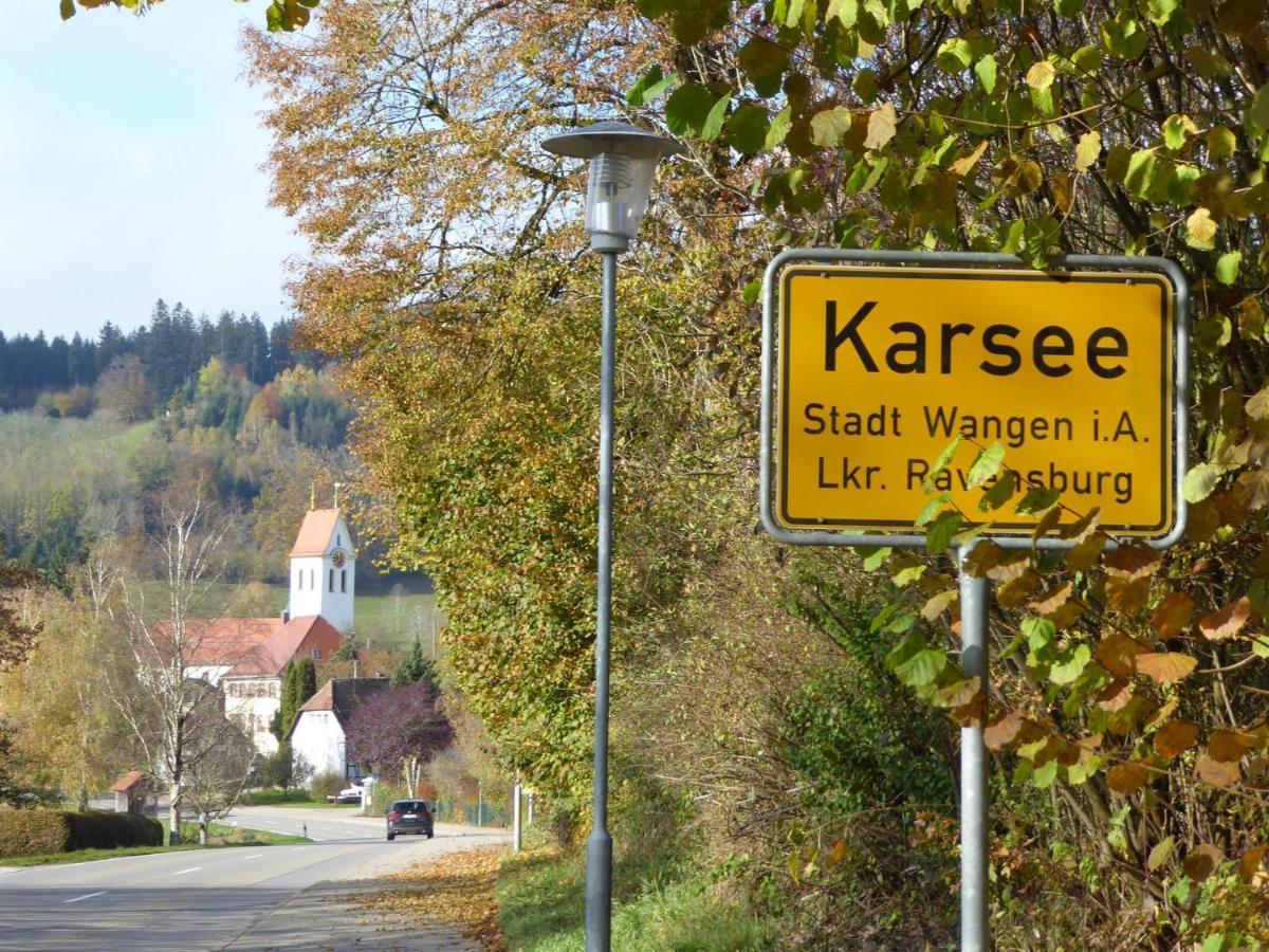 Erholungsraum Karsee - Ferienwohnung Wangen im Allgäu Esterno foto